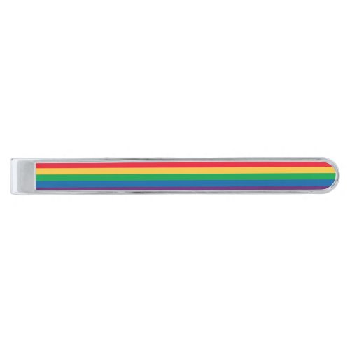 Rainbow Flag Pride Tie Bar