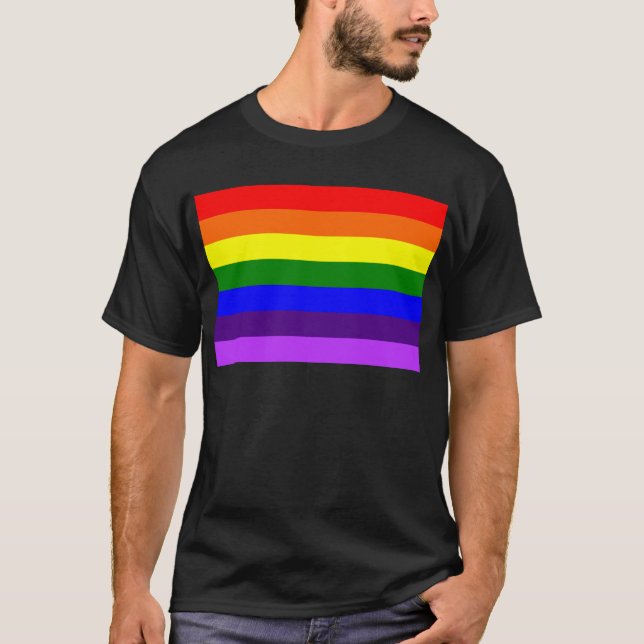 Rainbow flag // Rainbow flag T-Shirt (Front)