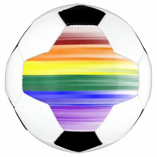 Rainbow Flag Soccer Ball