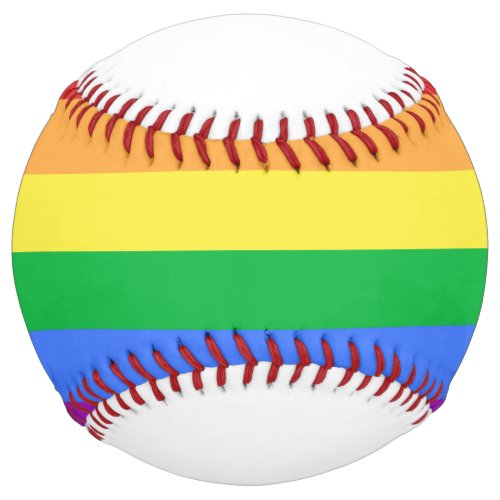 Rainbow Flag Softball