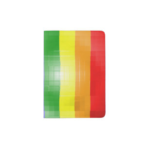 RAINBOW FLAG SQUARE TILE -.png Passport Holder