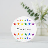 RAINBOW FLAG STARS + your ideas (Standing Front)