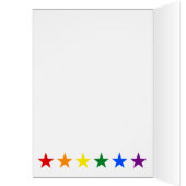 RAINBOW FLAG STARS + your ideas Cards (Inside (Left))