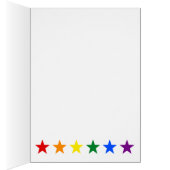 RAINBOW FLAG STARS + your ideas Cards (Inside (Right))
