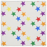 RAINBOW FLAG STARS + your ideas Fabric