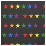 RAINBOW FLAG STARS + your ideas Fabric