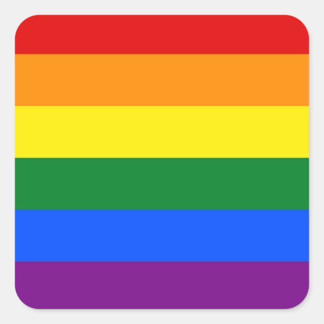 Rainbow Flag Stickers (Front)