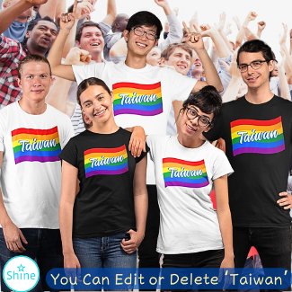 Rainbow Flag Taiwan Taipei Gay Pride LGBT LGBTQ
