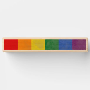 Rainbow Flag Topple Tower