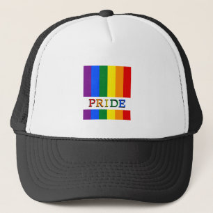 Rainbow Flag Trucker Hats & LGBT, Pride