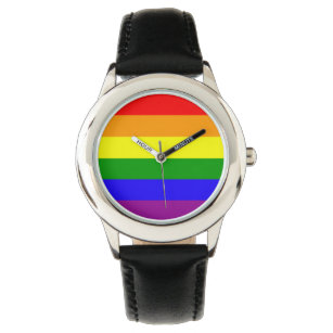 Rainbow flag watch