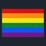 Rainbow Flag Yard Sign<br><div class="desc">Rainbow Flag</div>