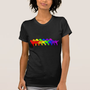 Rainbow Flatcoat T-Shirt