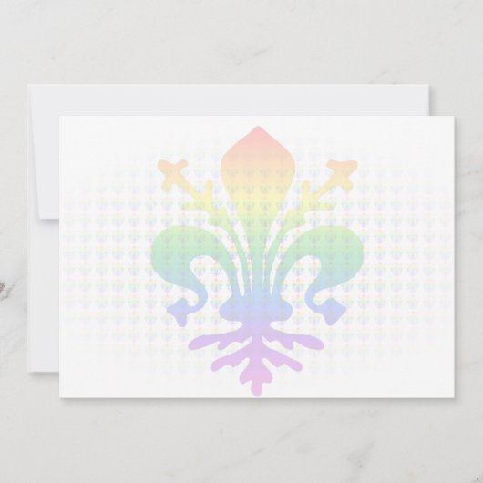 Rainbow Fleur-de-lis (Front)