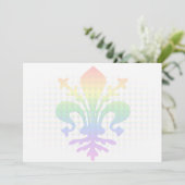 Rainbow Fleur-de-lis (Standing Front)