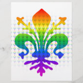 Rainbow Fleur-de-lis (Front)