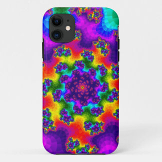 Rainbow Floral Sprinkles iPhone 11 Case