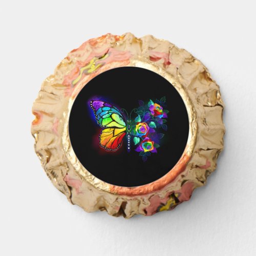 Rainbow flower butterfly reeses peanut butter cups