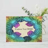 Rainbow Flower Doodle (Standing Front)