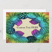 Rainbow Flower Doodle (Front/Back)