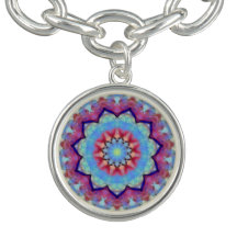 Rainbow Flower Mandala Bracelet