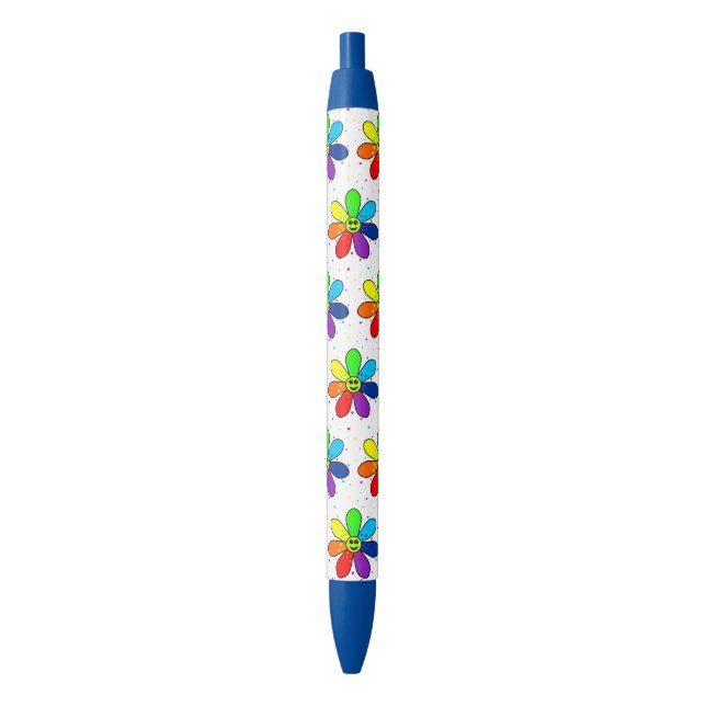 Rainbow Flower Pen (Front Vertical)