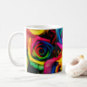 Rainbow Flowers Coffee Mug