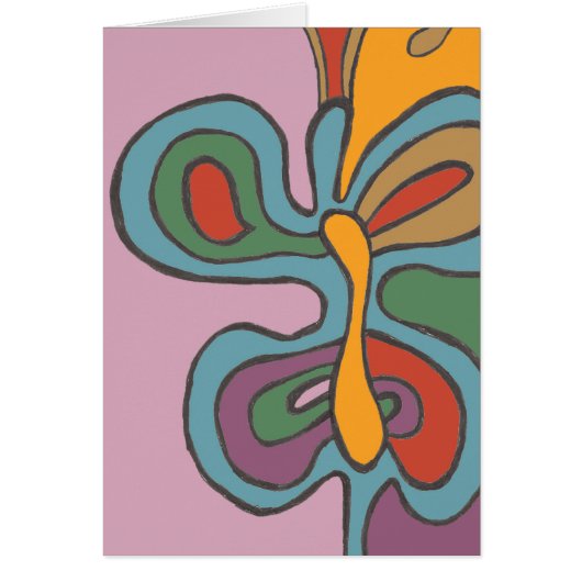 Rainbow Flutterfly Cards (Front)