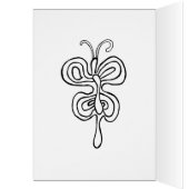 Rainbow Flutterfly Cards (Inside (Left))