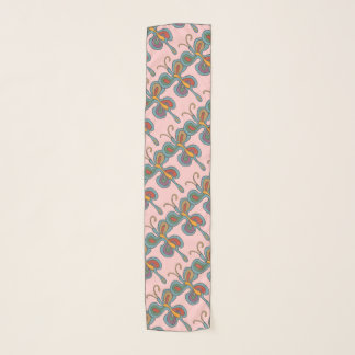 Rainbow Flutterfly Scarf