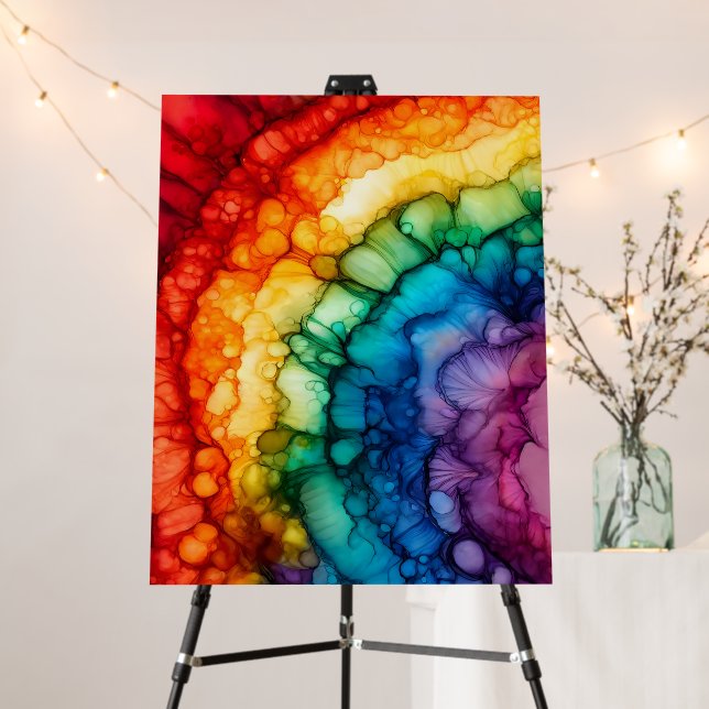 Rainbow Foam Board (In Situ (Stand))