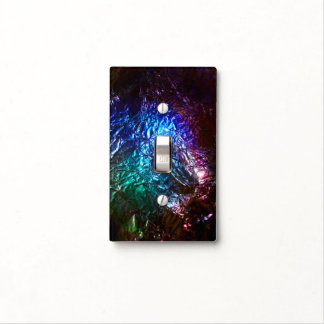 Rainbow Foil Effect Switch plate