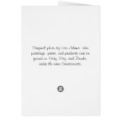 Rainbow Forest Christian Scripture Bible Verse Cards (Back)