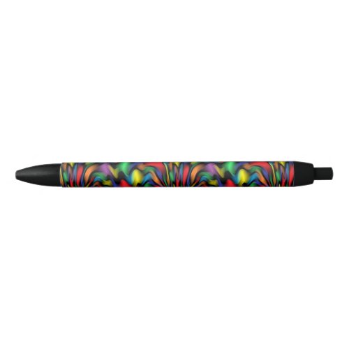 Rainbow Fountain Black Ink Pen
