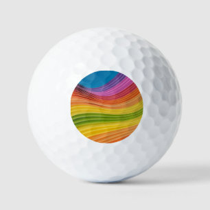 Rainbow Freedom  Golf Balls