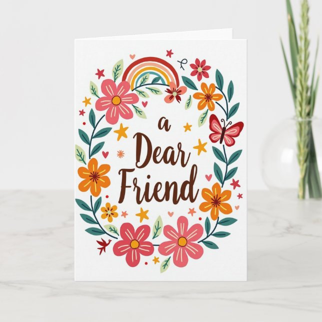 Rainbow Friend Mday Card (Front)