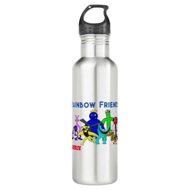 Rainbow Friends  Stainless Steel Water Bottle (Front)