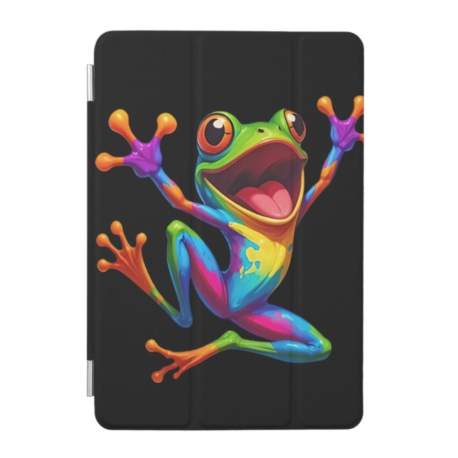 Rainbow Frog  iPad Mini Cover (Front)