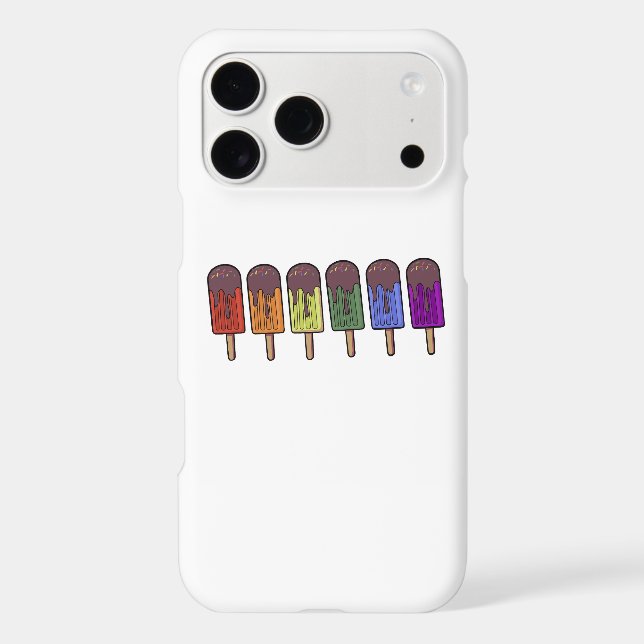 Rainbow Frozen pop Parade Case-Mate iPhone Case (Back)
