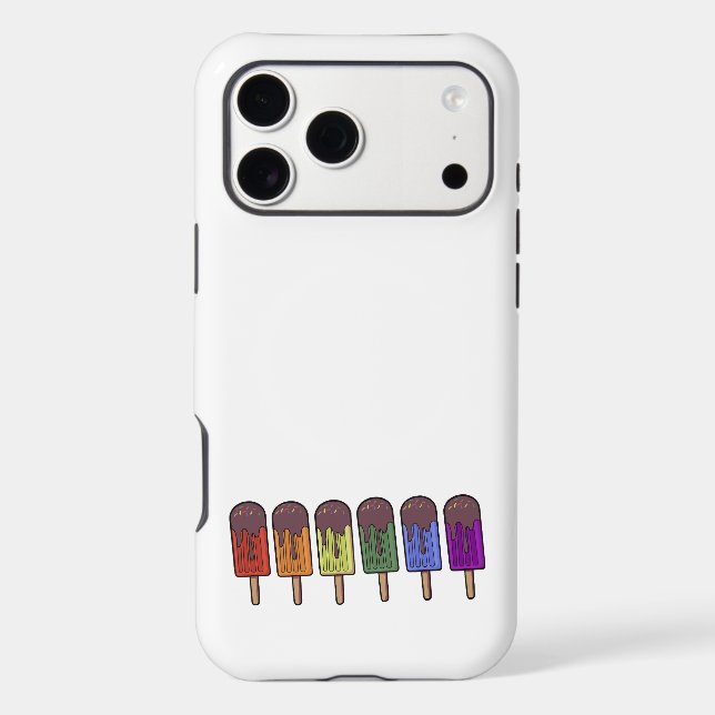 Rainbow Frozen pop Parade iPhone Case (Back)