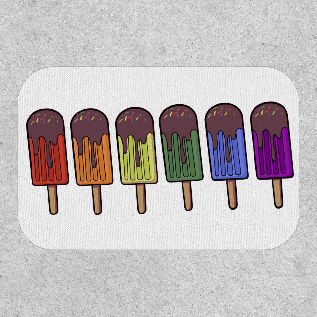 Rainbow Frozen pop Parade Patch (Front)