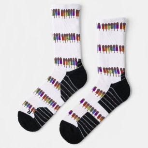 Rainbow Frozen pop Parade Socks