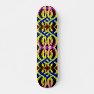 Rainbow Fusion (Skateboard Deck) Skateboard Deck