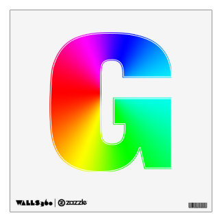 Rainbow G Wall Sticker