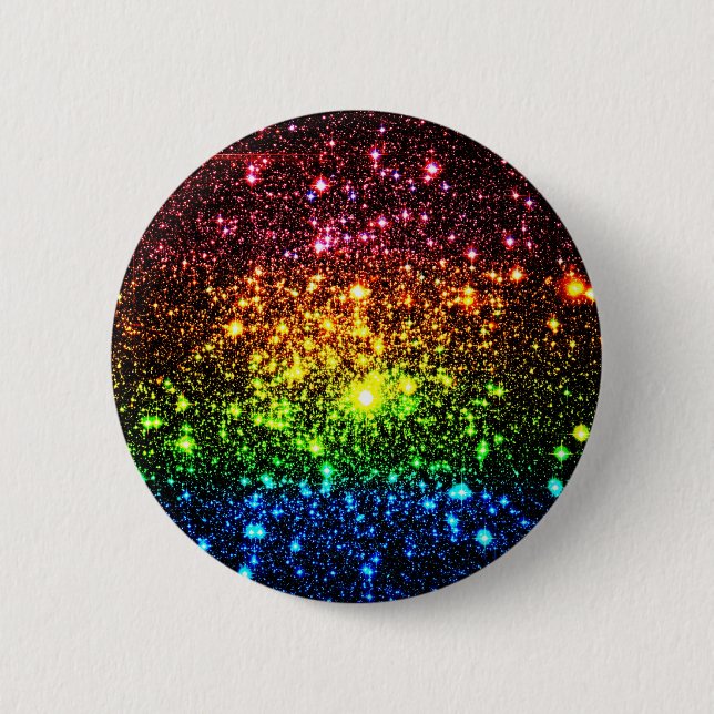 Rainbow Galaxy Button (Front)