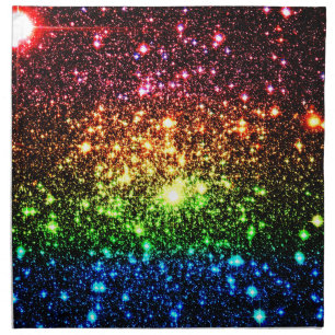 Rainbow Galaxy Cloth Napkin