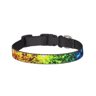 Rainbow Galaxy Dog Collar