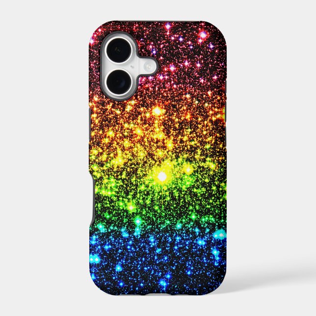Rainbow Galaxy Iphone Case (Back)
