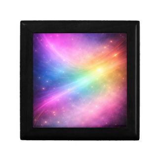 Rainbow Galaxy Jewelry Box