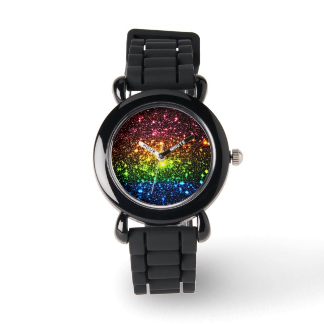 Rainbow Galaxy Watch (Front)